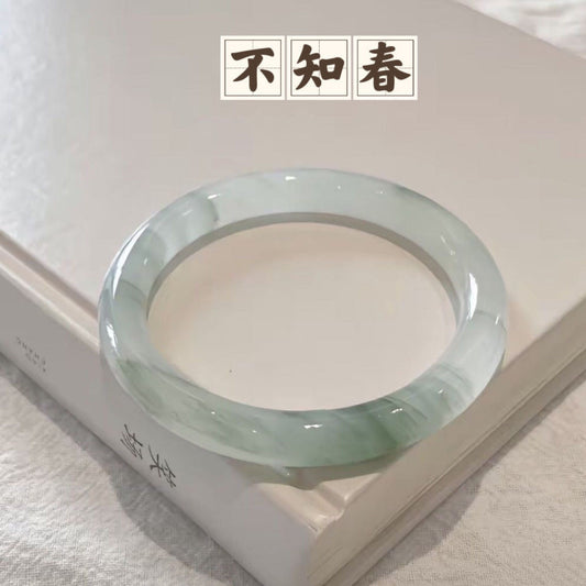 Glass imitation jade bracelet wholesale fine bracelet jingle jingle jingle bracelet Hanfu accessories bracelet forbidden ring wholesale hand